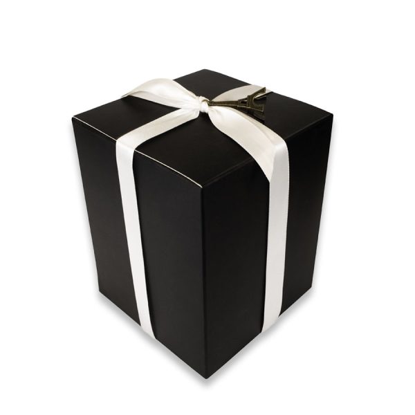 candle in gift box